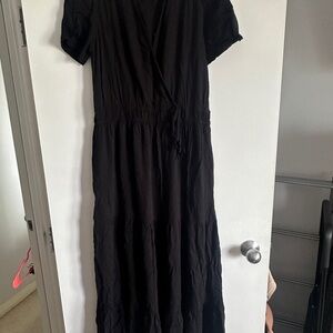 Knox Rose Elegant Black Maxi Dress